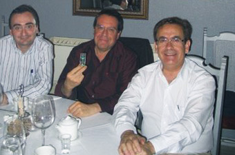 Gonzalo, Ricardo y Miguel